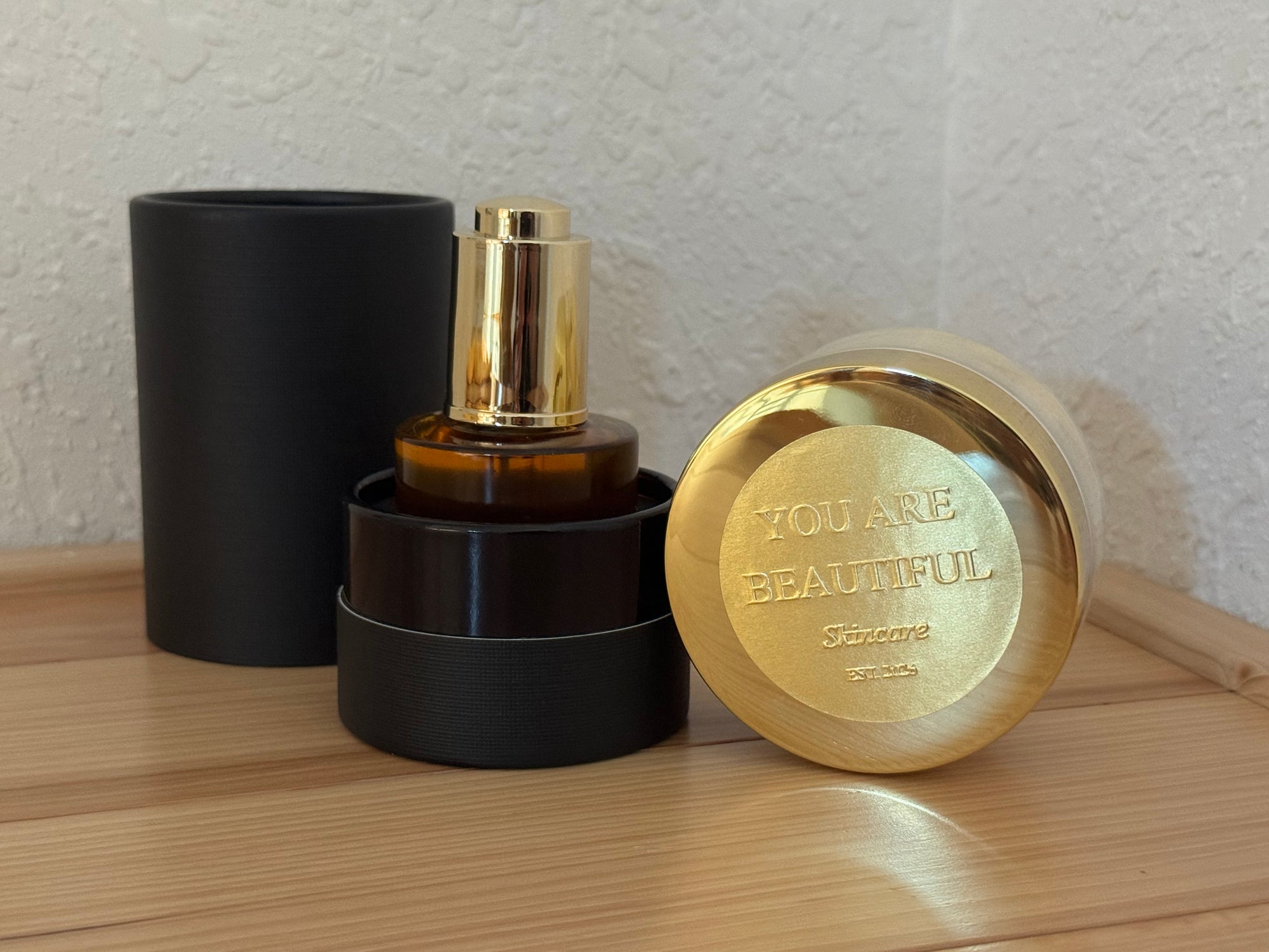 Wild Rose and Orange Vanilla Glow-Girl Bundle + Free Gold Cosmetic Spoon