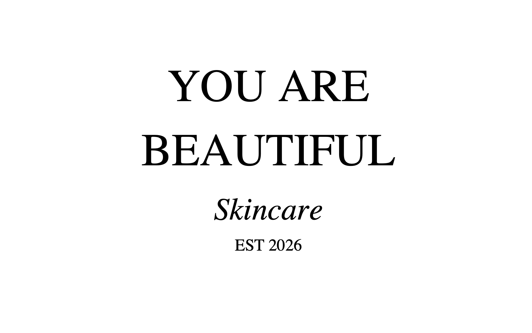 You are Beautiful Skincare Gift-Card