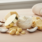 Body butter with coconut and shea butter ingredients